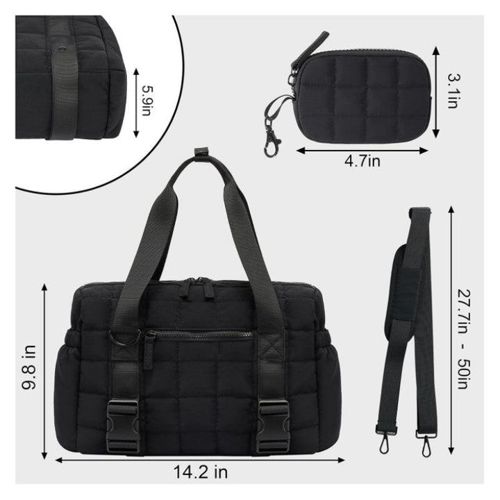 Versatile sports bag with removable accessories Kalsten