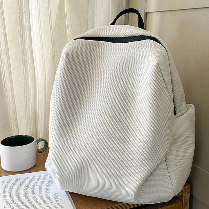 Minimalist Textured Backpack