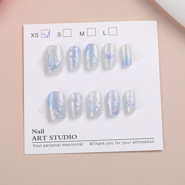 Iridescent Nail Art Press-On Collection Kalsten