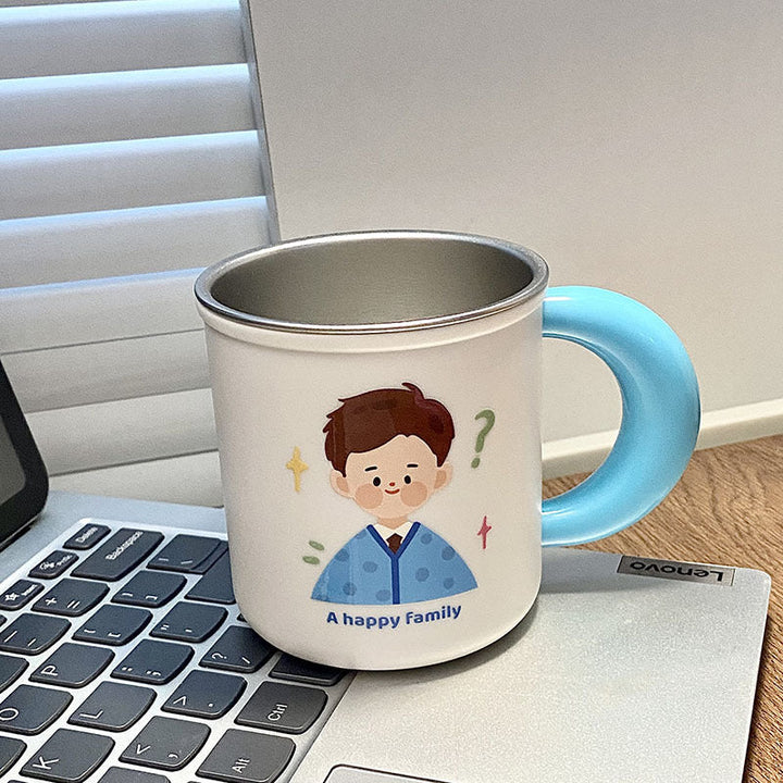 Wall cup holder with creative cartoon design Kalsten