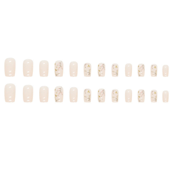 Botanical Press-On Nail Art Kalsten