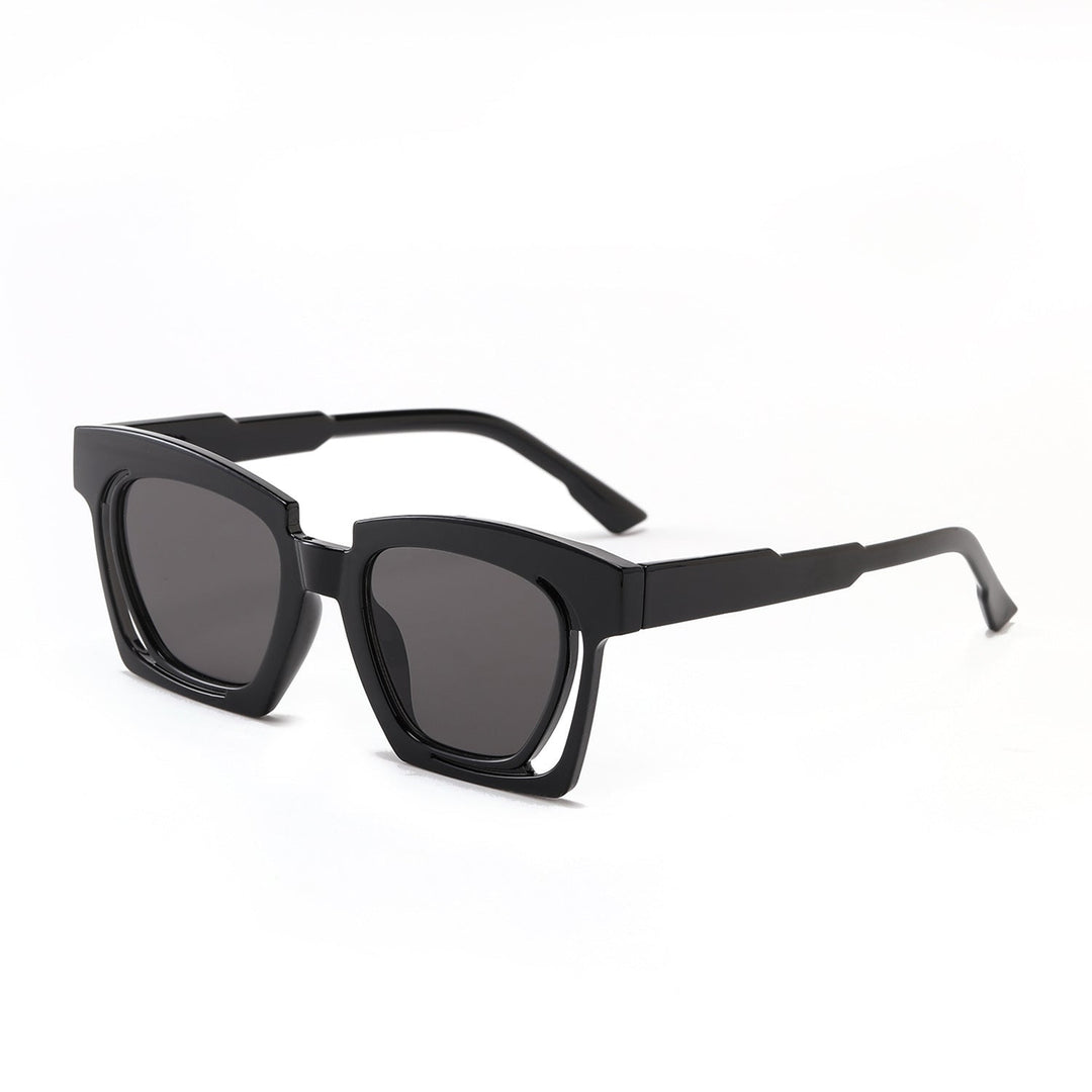 Ladies trendy geometric sunglasses with stylish square frame Kalsten