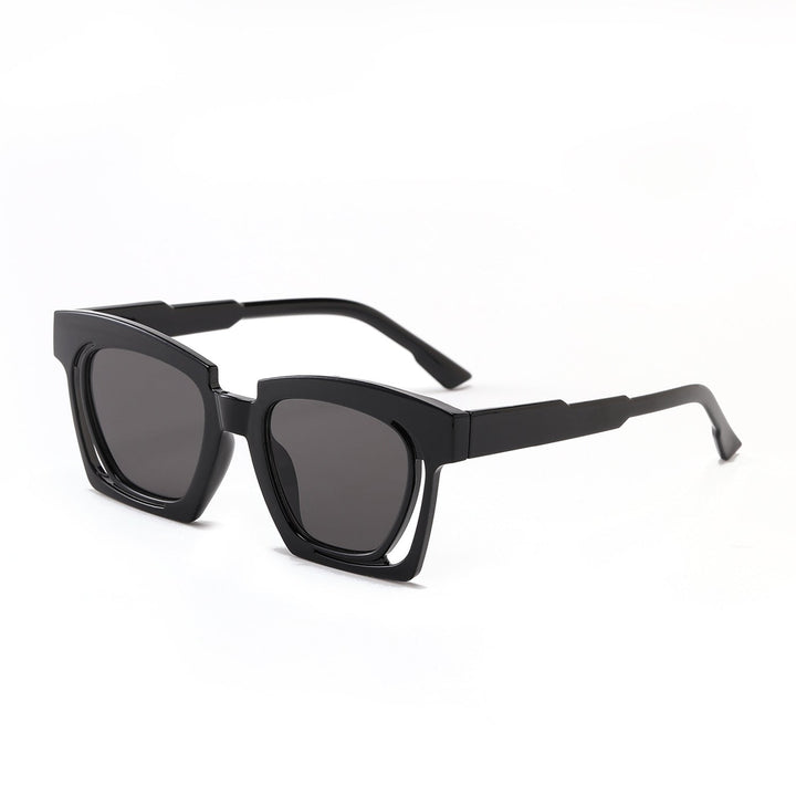 Ladies trendy geometric sunglasses with stylish square frame Kalsten