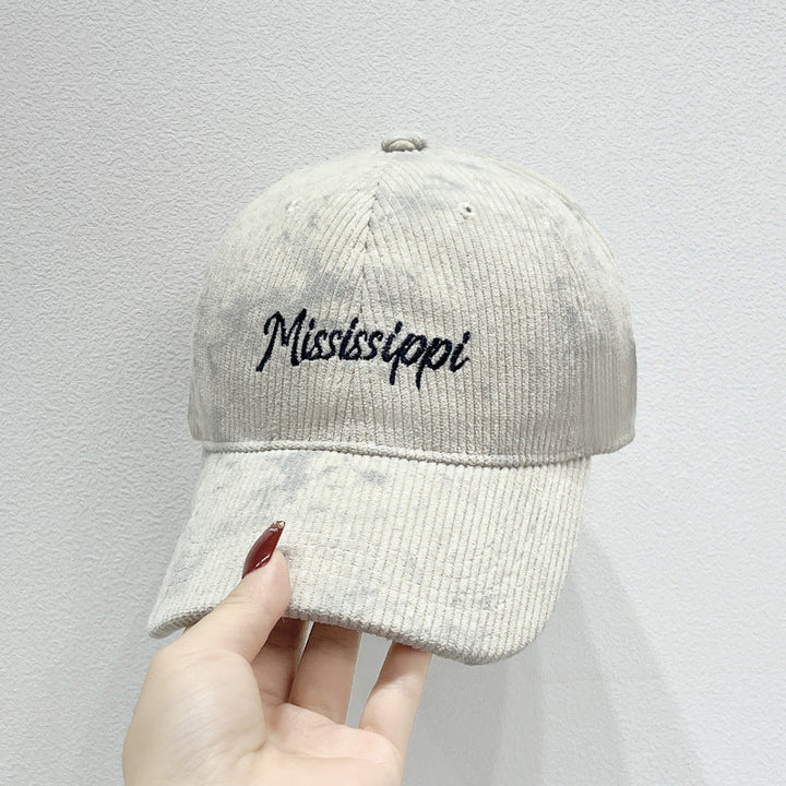 Women's Corduroy Visor Cap Kalsten
