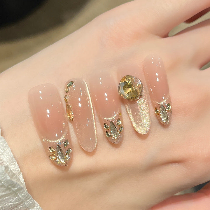 Decorative Animal Print Press-On Nail Set Kalsten