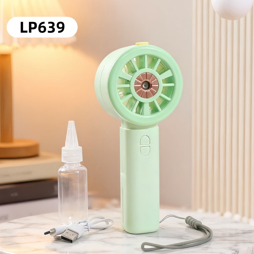 Ladies portable mini hand fan with spray function Kalsten