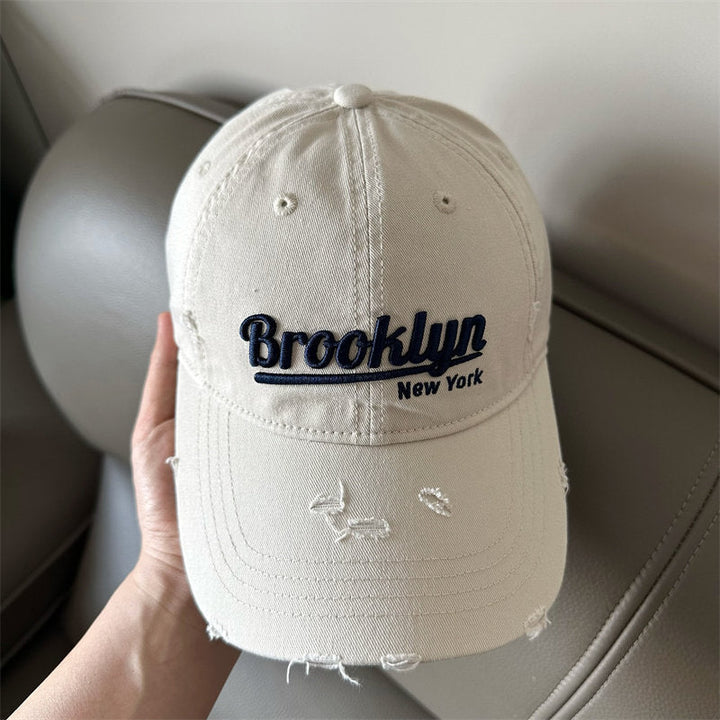 Men's Distressed Brooklyn Baseball Cap Kalsten