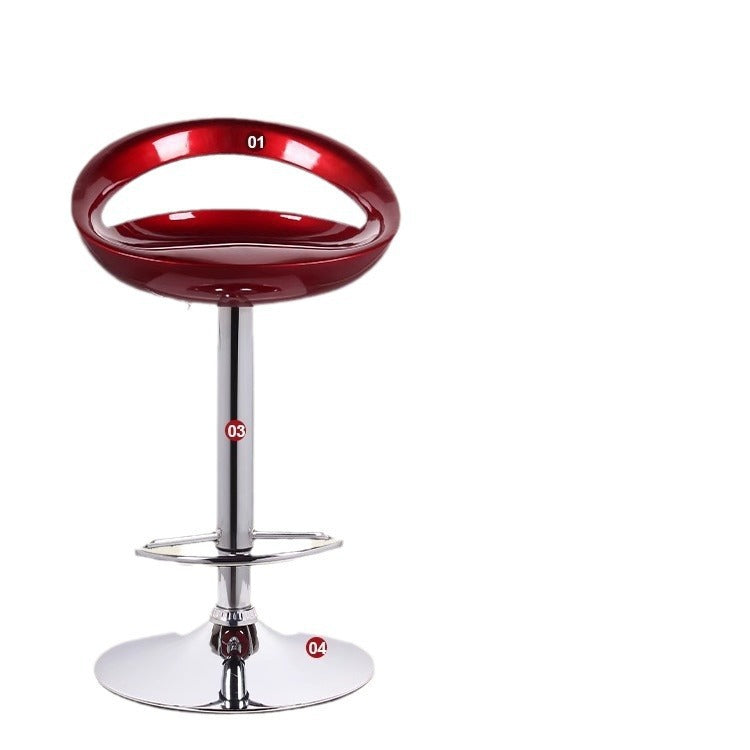 Height-adjustable bar stool with ergonomic design Kalsten