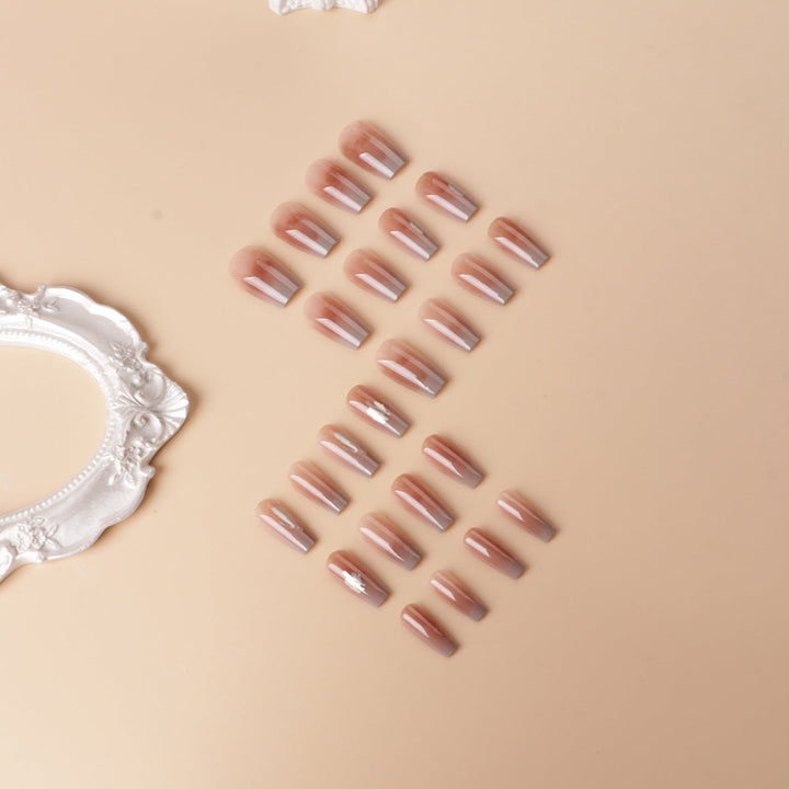 Elegant Glossy Press-On Nail Tips Kalsten