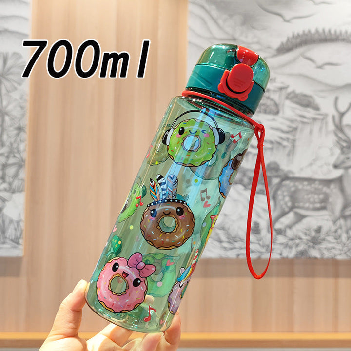 Ladies funny drinking bottle with motif print Kalsten
