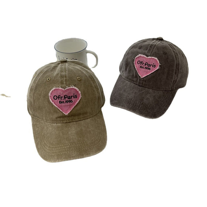 Women's Vintage-Inspired Embroidered Baseball Cap Kalsten