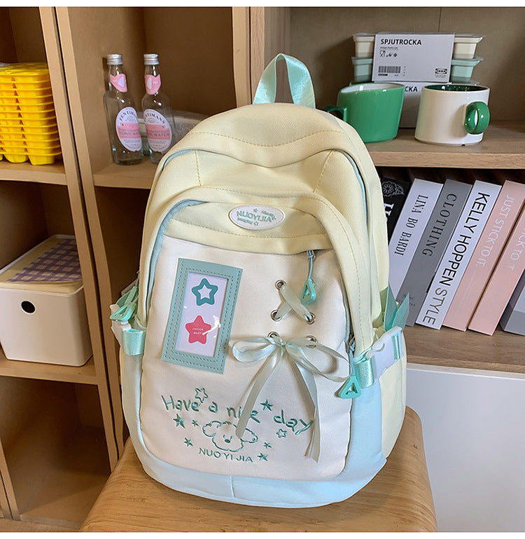 Cute Character-Themed School Backpack