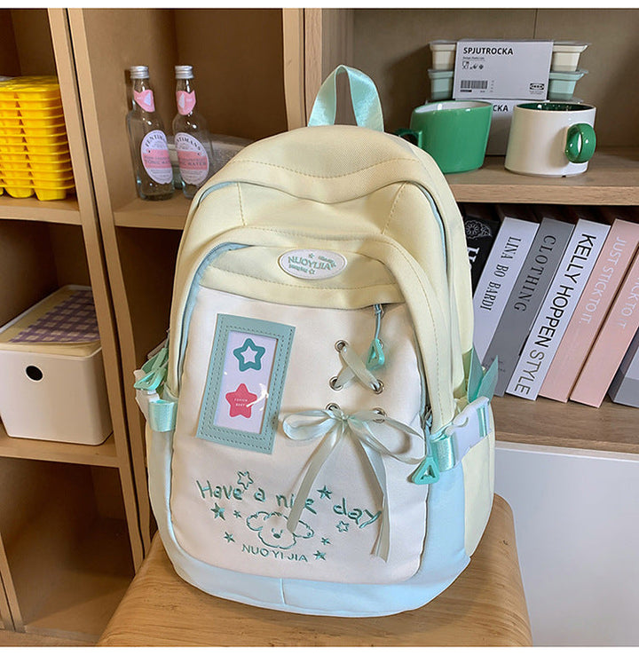 Cute Character-Themed School Backpack