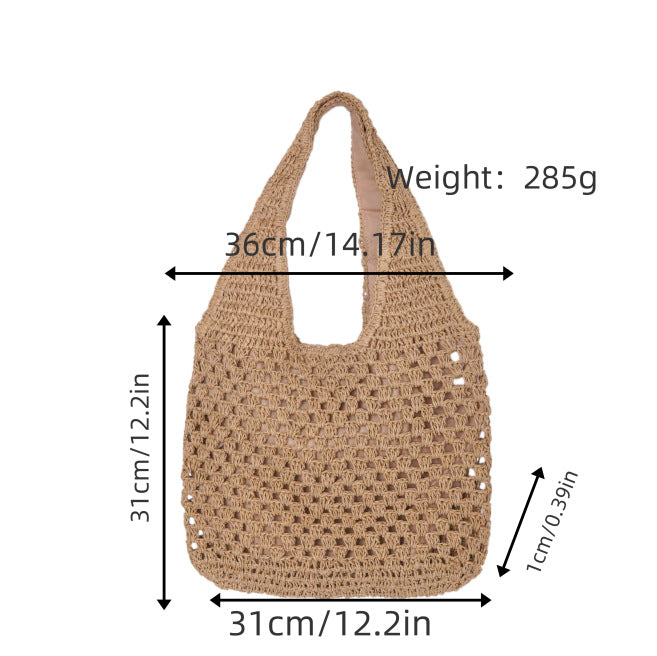 Hand-crocheted shoulder bag Kalsten