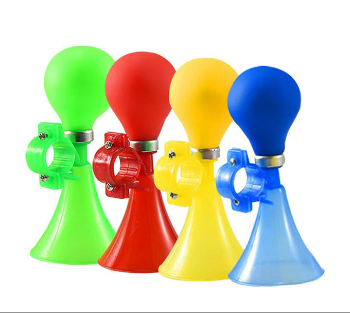 Classic Squeeze Bulb Bicycle Horn with Quick-Release Handlebar Clamp Kalsten