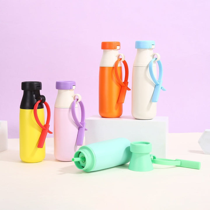 Women insulated water bottle with practical carrying strap Kalsten