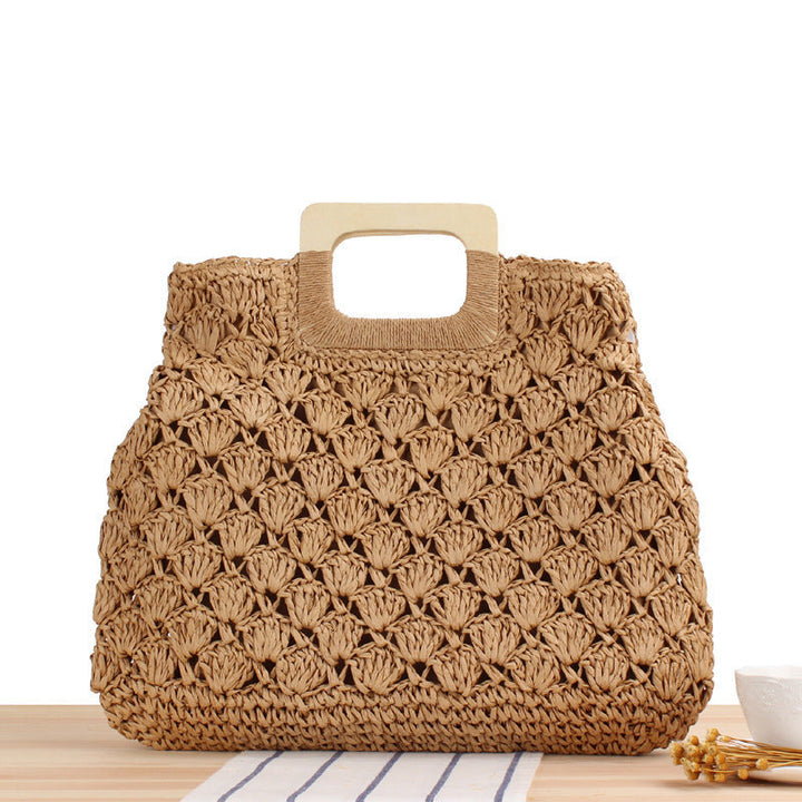 Macrame Tote Bag with Stylish Handle Kalsten