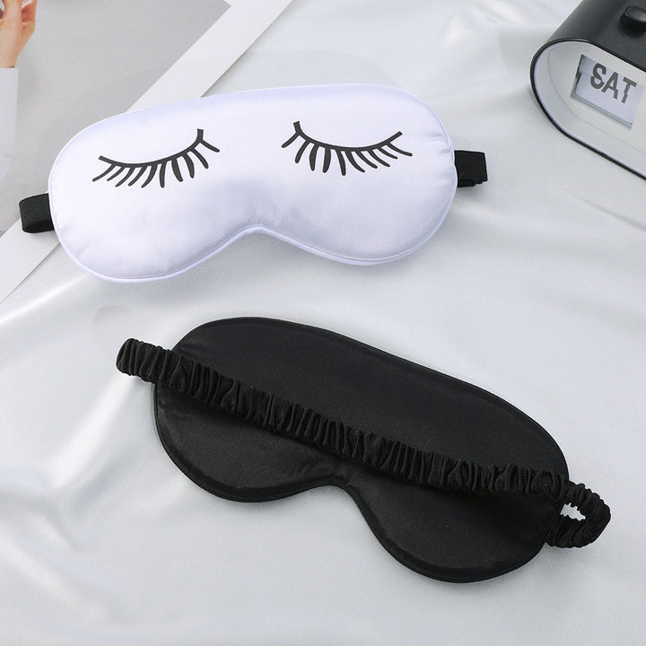Women's luxuriously silky sleep mask with soft padding and elastic adjustable band Kalsten