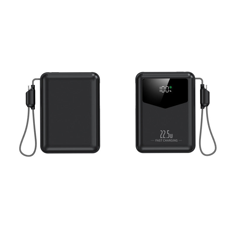 Portable power bank with ultra-modern fast charging function and LED display Kalsten