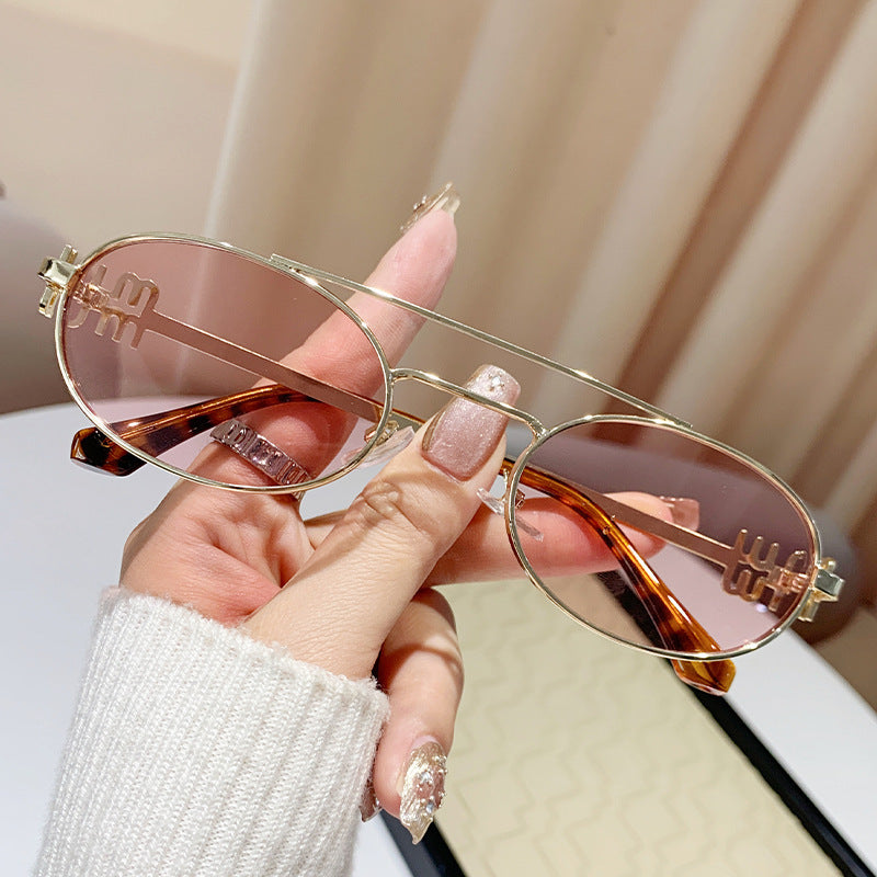 Women’s fashionable glasses with elegant metal frame and unique design Kalsten