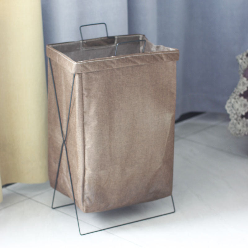 Decorative laundry basket with inspiring quotes Kalsten
