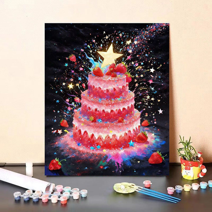 Gourmet Dessert-Themed Canvas Art Kalsten
