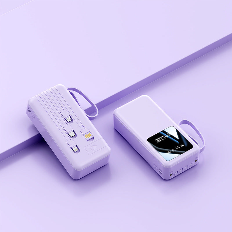 Portable power bank with intelligent energy display and multiple USB ports Kalsten