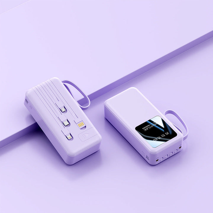 Portable power bank with intelligent energy display and multiple USB ports Kalsten