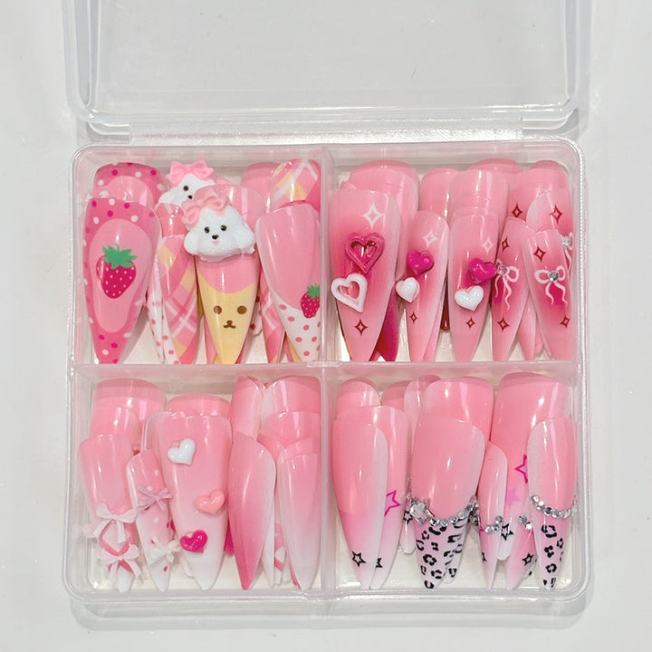Decorative Press-On Nail Collection Kalsten