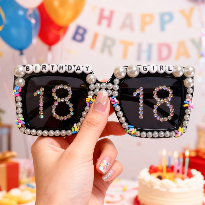 Birthday Celebration Themed Sunglasses Kalsten