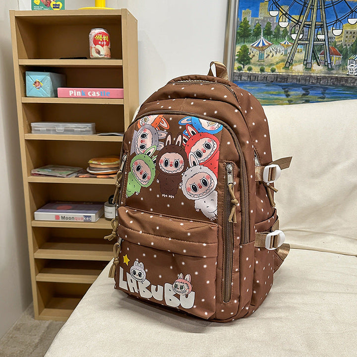 Children's Cute Character Design School Backpack