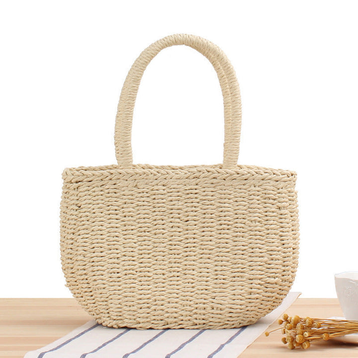 Braided Beach Bag In Modern Design Kalsten