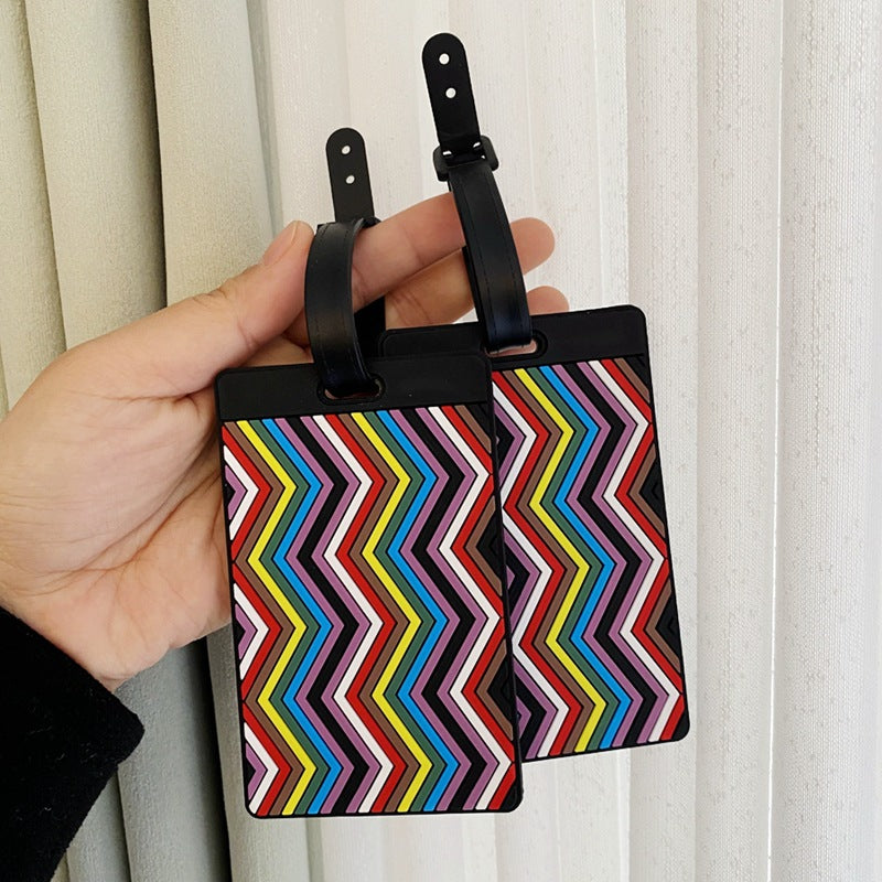 Vibrant Patterned Luggage Tag Kalsten