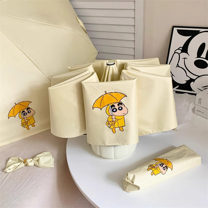 Women's folding umbrella with creative character design Kalsten