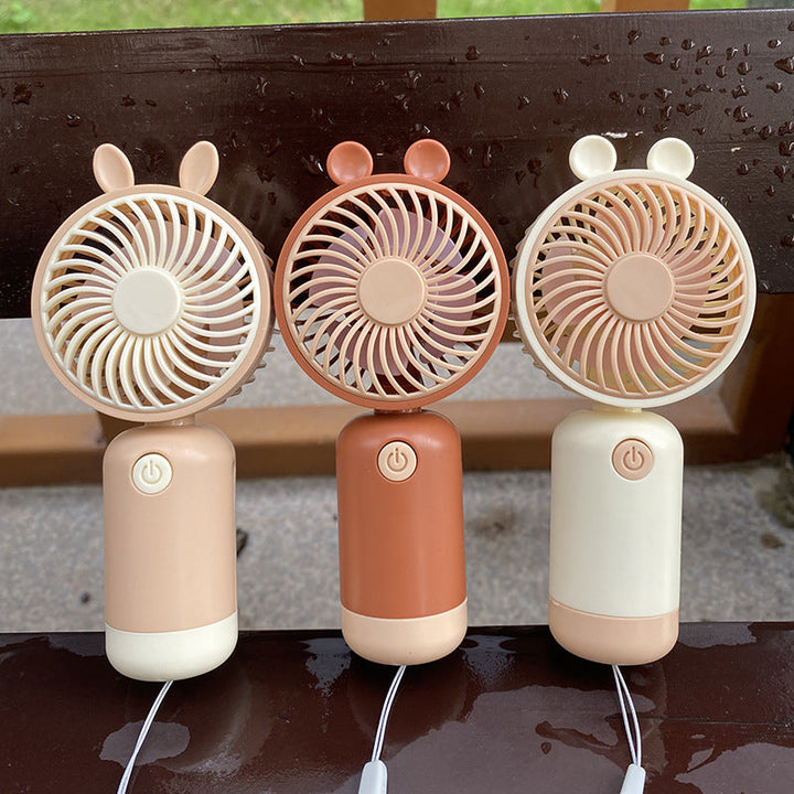 Unisex Portable Hand Fan in Cute Animal Design Kalsten