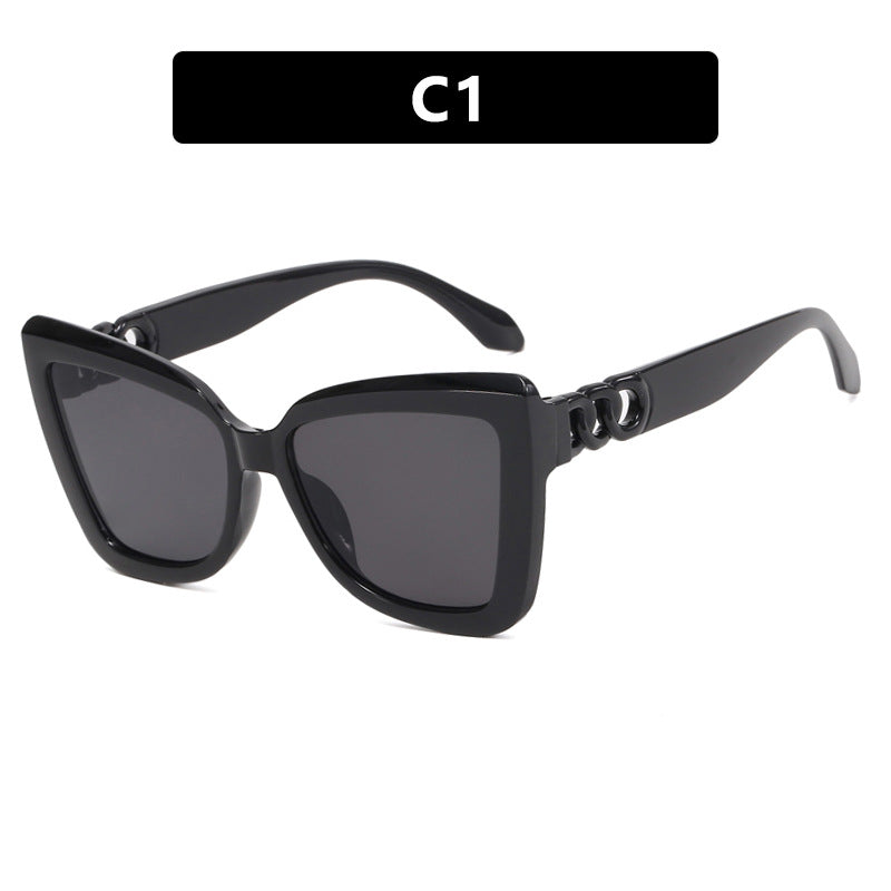 Women's trendy cat-eye sunglasses with sophisticated pattern Kalsten