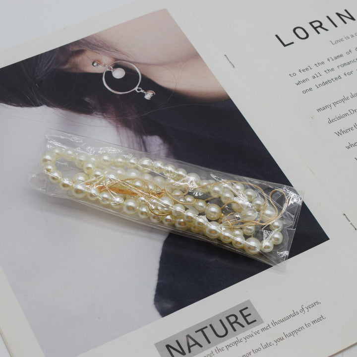 Decorative Pearl-Accented Eyewear Chain Kalsten