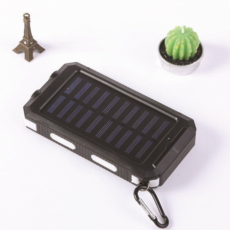 Solar-powered power bank with robust design and integrated fast charging function Kalsten