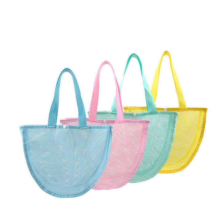 Versatile Beach Bag In Airy Mesh Design Kalsten