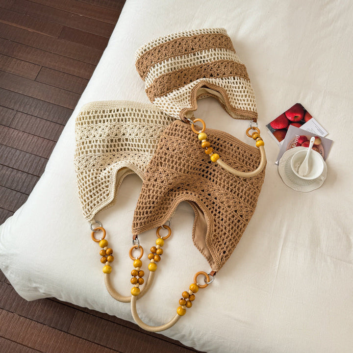 Casual Crocheted Shoulder Bag Kalsten