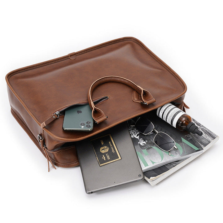 High-Quality Briefcase Made of Durable Artificial Leather Kalsten