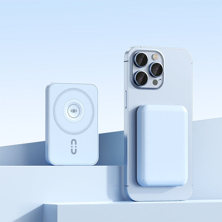 Magnetic Power Bank with Integrated Fast Charging Function and Couplable Design Kalsten