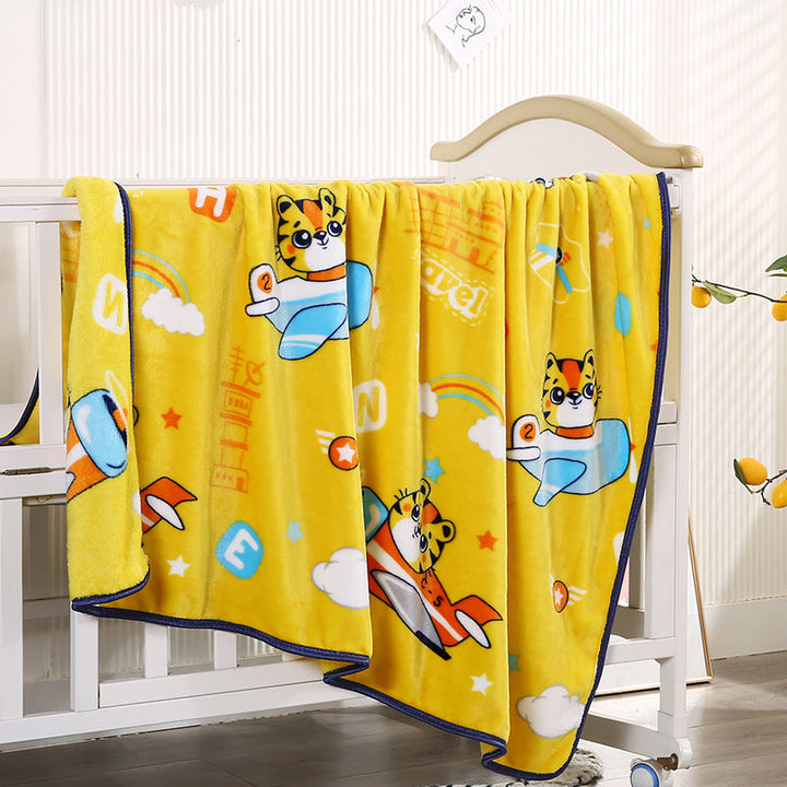 Children's Cartoon Character Fleece Blanket Kalsten