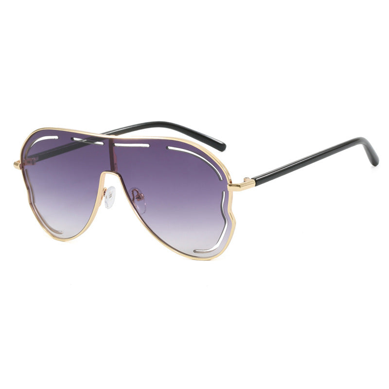Ladies luxurious pilot sunglasses with modern frame Kalsten