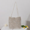 Handmade cotton carrier with decorative net design Kalsten