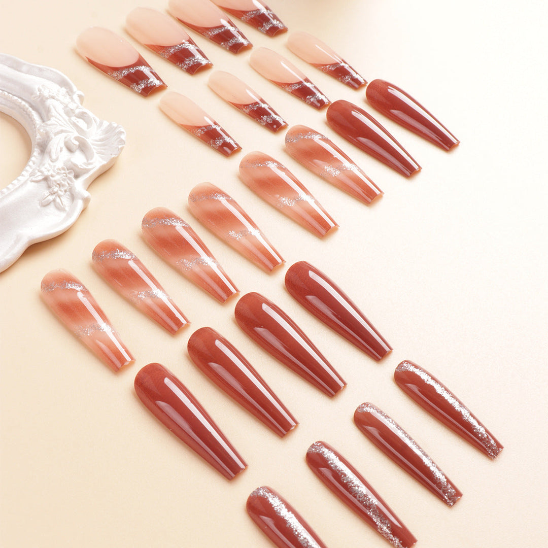 Premium Artistic Acrylic Press-On Nail Set Kalsten