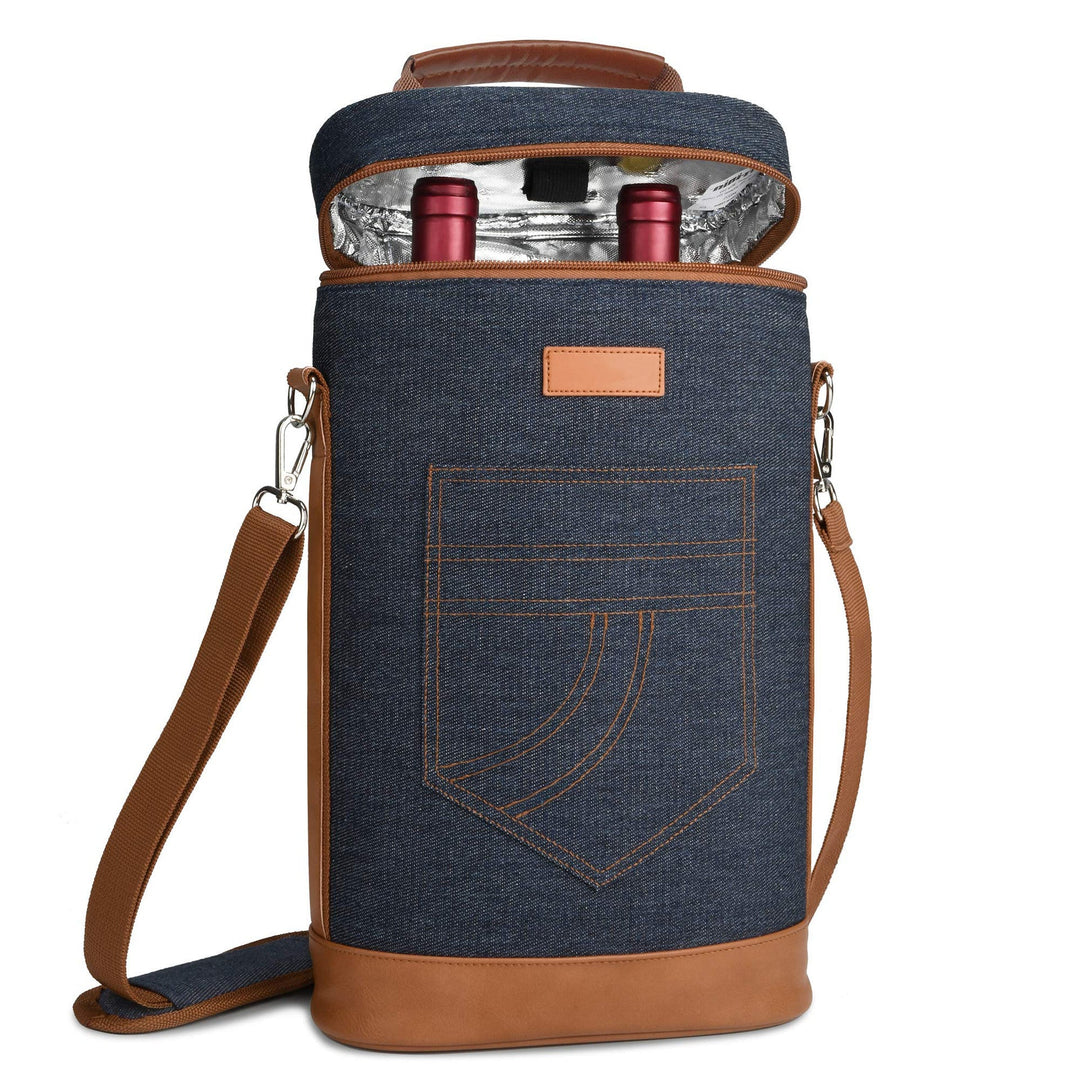 Unisex Insulated Bottle Transport Bag Kalsten
