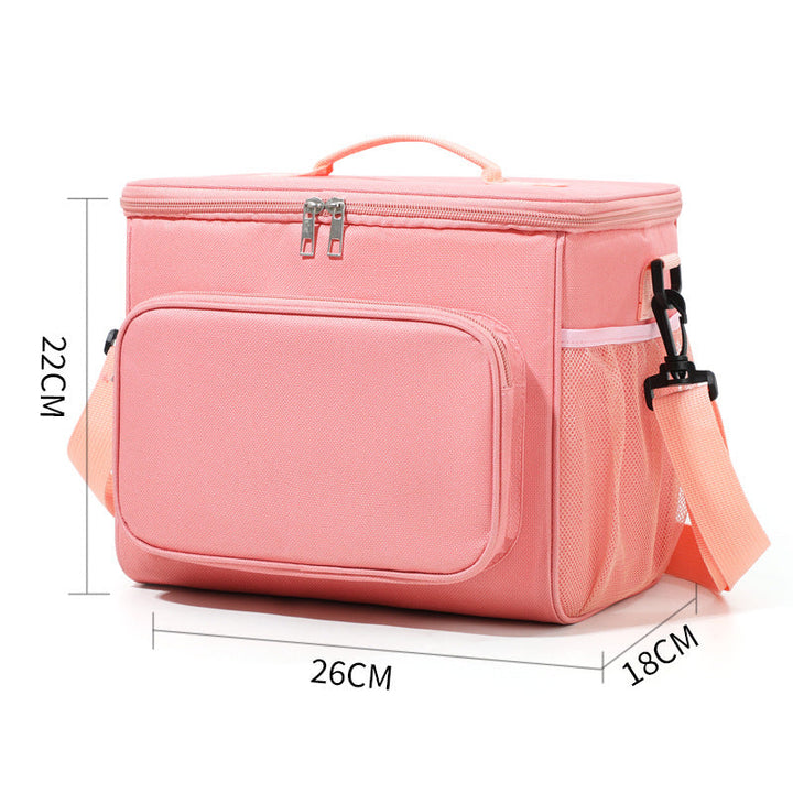 Women's insulated cooler bag with versatile compartment system Kalsten