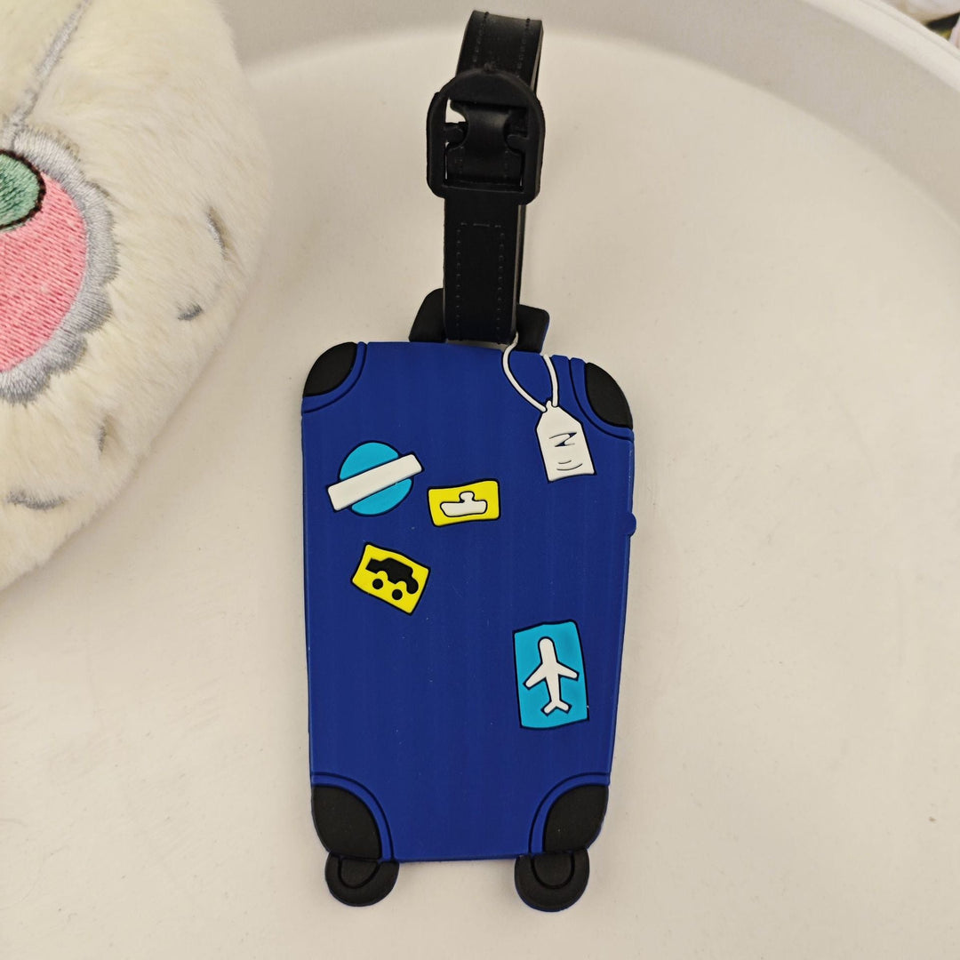 Unisex luggage tag in playful suitcase design Kalsten