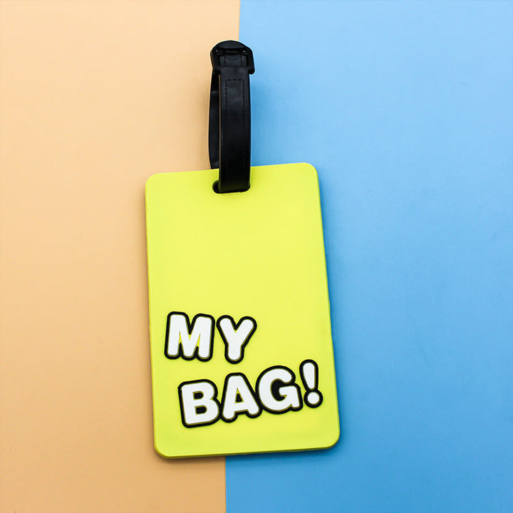 Unisex Luggage Tag with Humorous Saying Kalsten